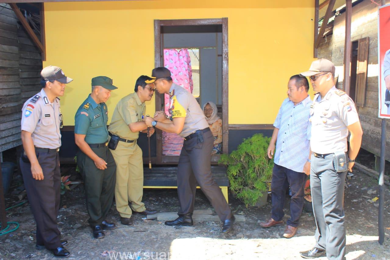 Polsek Tapin Selatan Bersinergi Dengan Masyarakat Bedah 