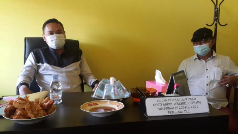 Camat Pulau Laut Sigam, Photo Istimewa