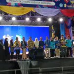 Malam Penutupan Event Festival Akrab Ajang Kreatif Kotabaru Sekaligus Dihibur Bintang Tamu Latoya De Larasa